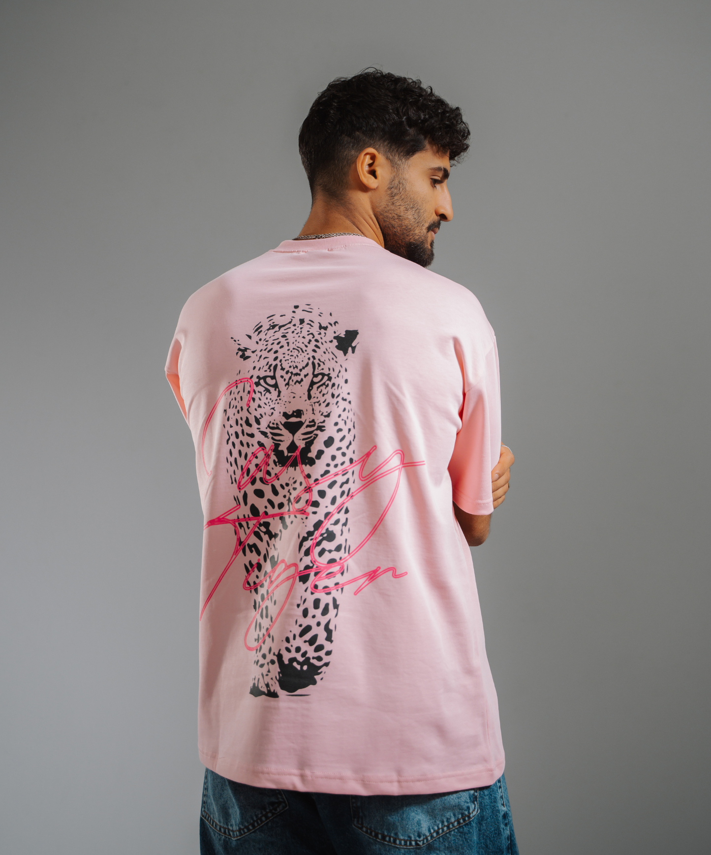 Tiger pink tshirt