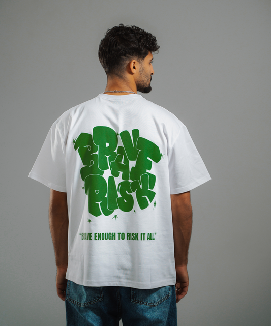 Brave white tshirt